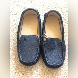 Janie and Jack, Navy Blue loafers, never worn size 9